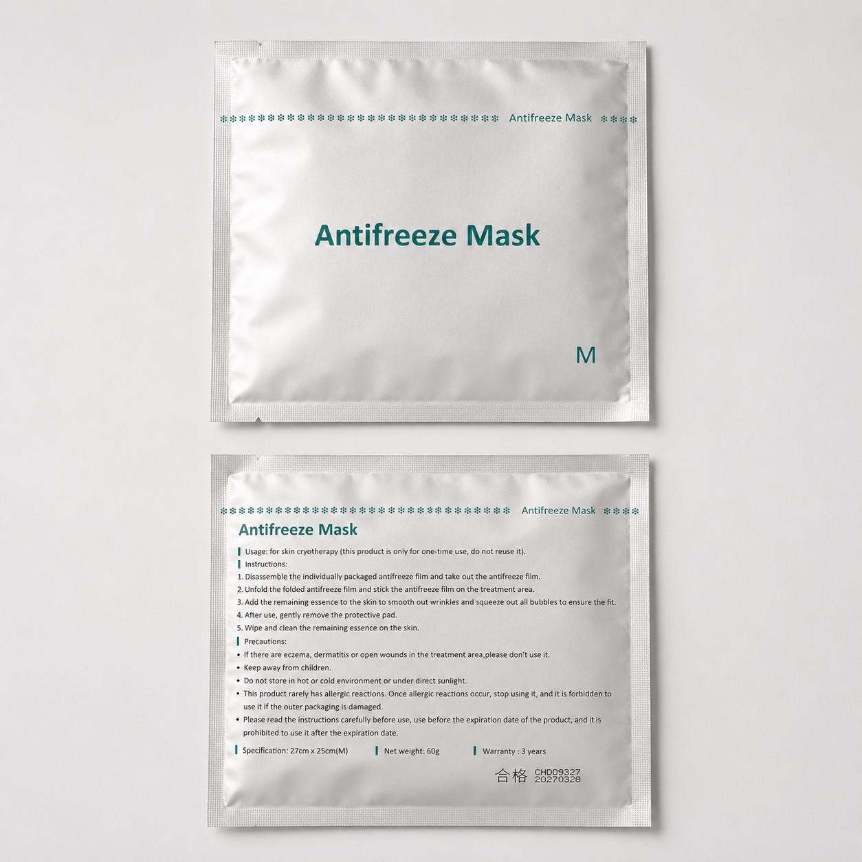 Kit 25 lingettes CRYO 34x34 ou 27x25 cm